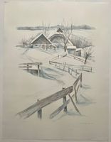 HANS GMÜNDER LITHOGRAPHIE SIGNIERT NUMMERIERT