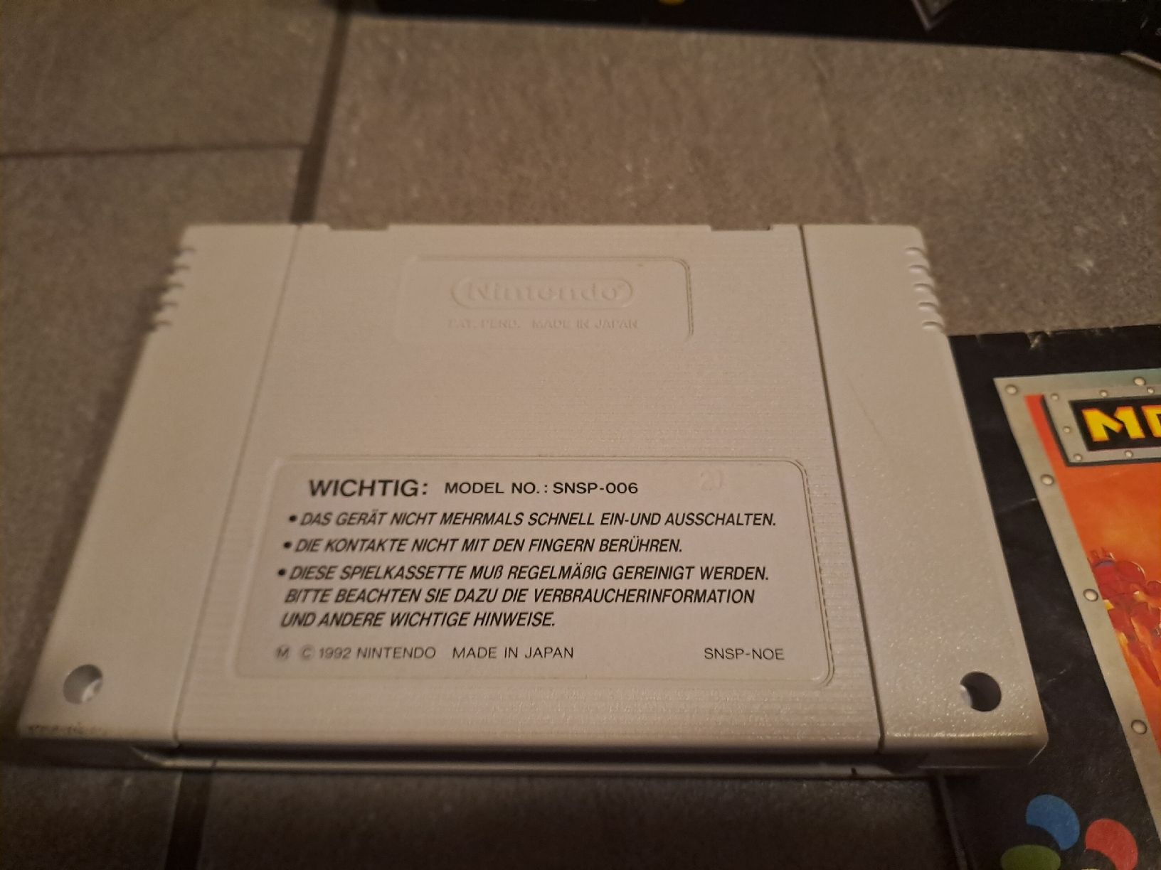 Nintendo Spiele: Mechwarrior Super Nintendo SNES Spiel OVP  – Gebraucht aus Aarau von Kaesekuchen2000 7
