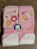 2 Baby-Badetücher mit Kapuze!!!