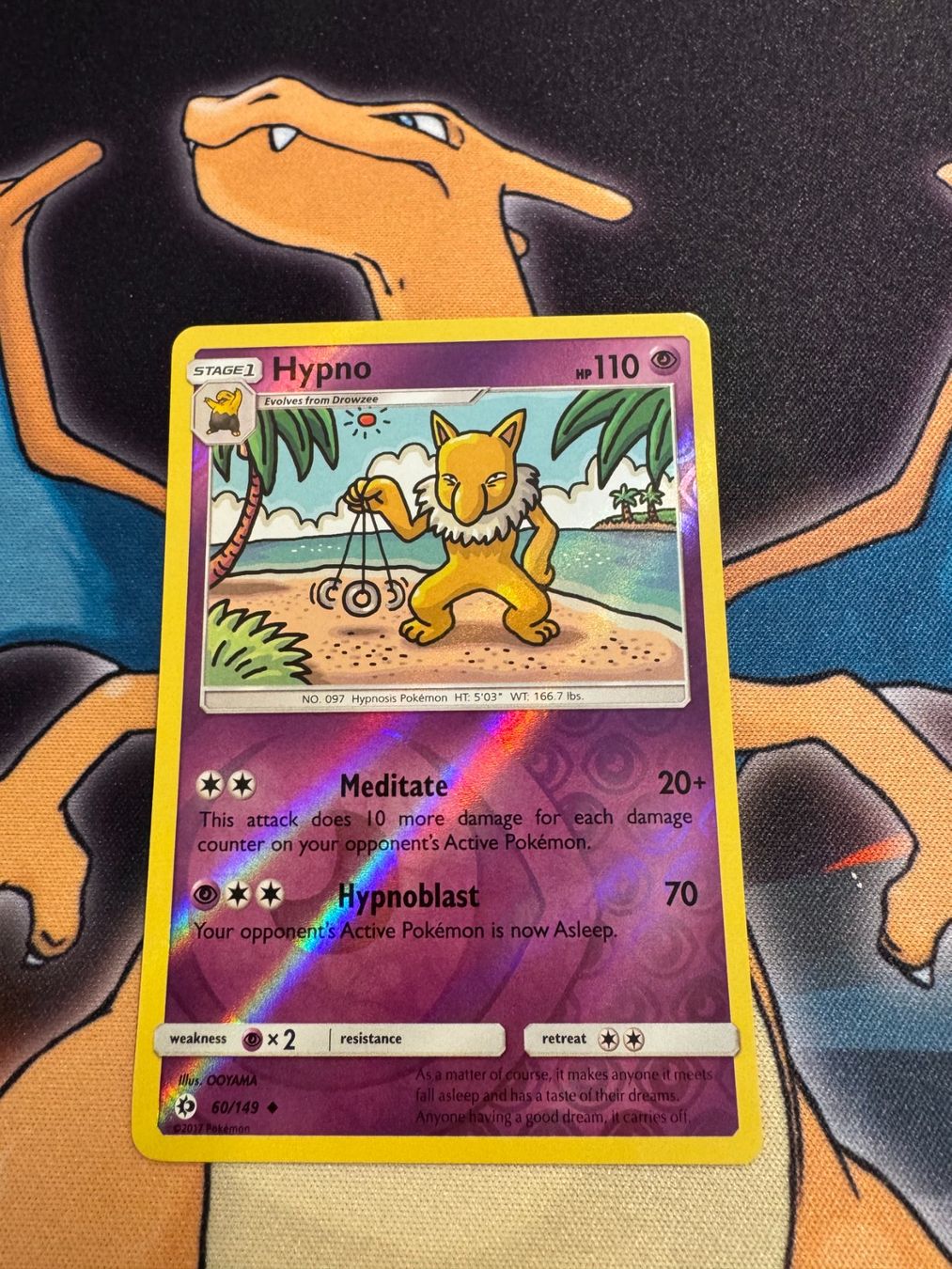 Pokémon Sammelbilder & Trading cards: Hypno (SUM 60) - Reverse Holo - Sun & Moon – Neu (gemäss Beschreibung) aus Bülach von Pfrenzel