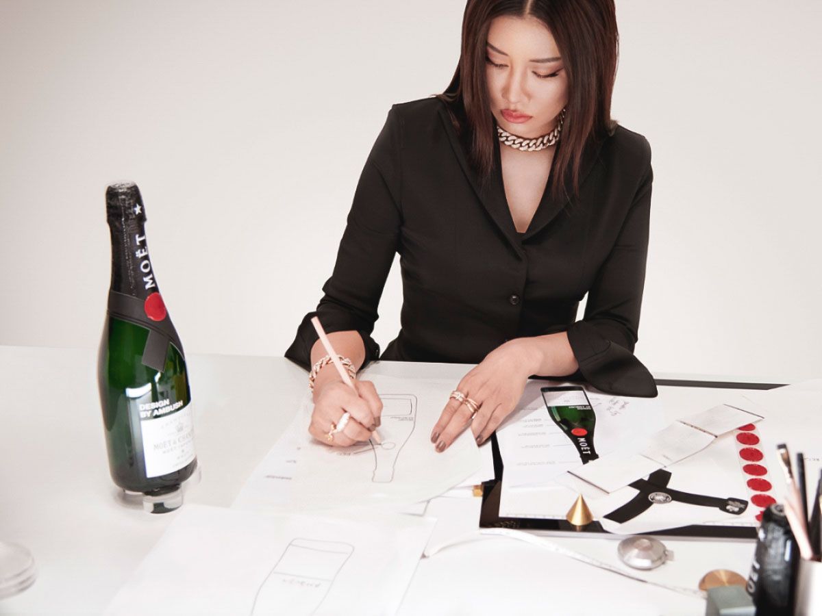 Moet Bevande alcoliche: Moët & Chandon AMBUSH Limited Edition Brut Impér. Champagner – Nuovo e nell'imballaggio originale da Luzern venduto da pengmarket_gmbh 4