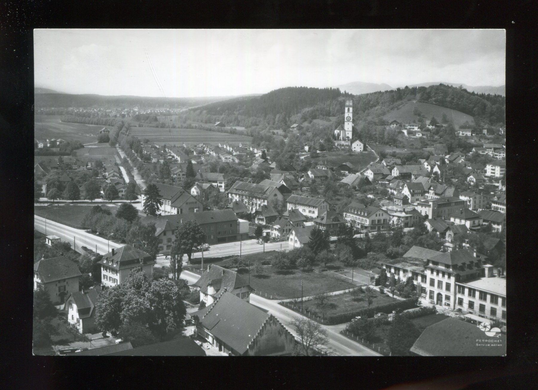 Cartoline postali: Suhr, Mit dem Flugzeug über….. – Usato da Aarau venduto da Elmaar41