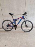 Mountainbike vollgefedert blau guter Zustand