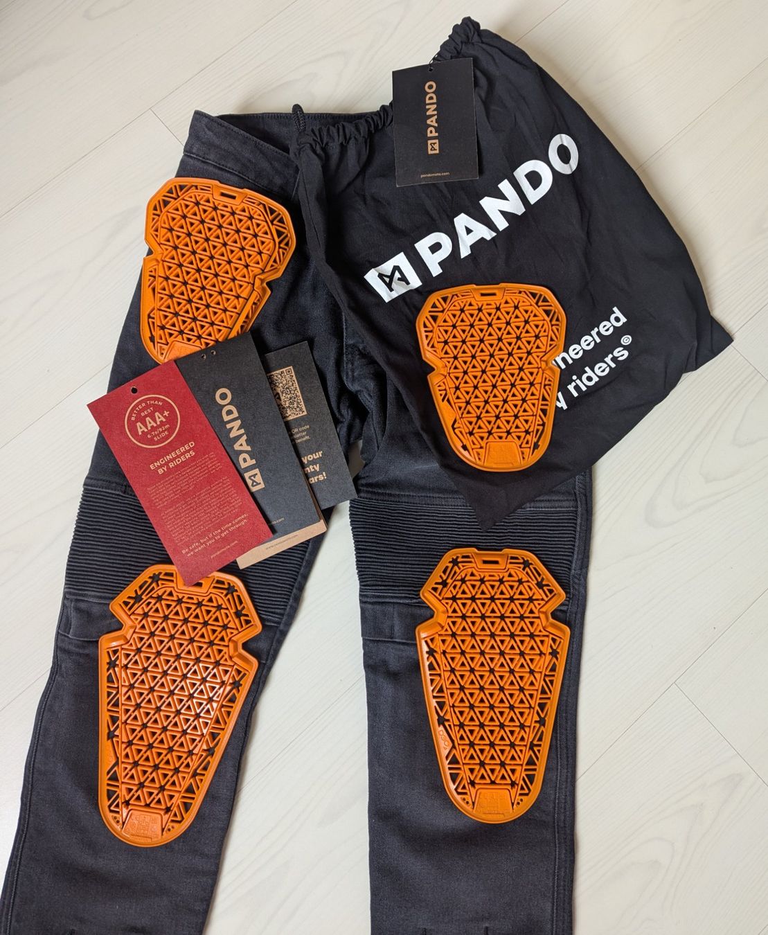 Jeans: Jeans Pando moto KARL DEVIL AAA+ 29W/34L – Gebraucht aus Le Locle von toto043 2