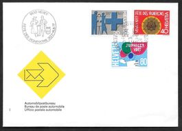 Sonderbrief S. 912 Fête des Vignerons Vevey 30.7.-14.8.1977