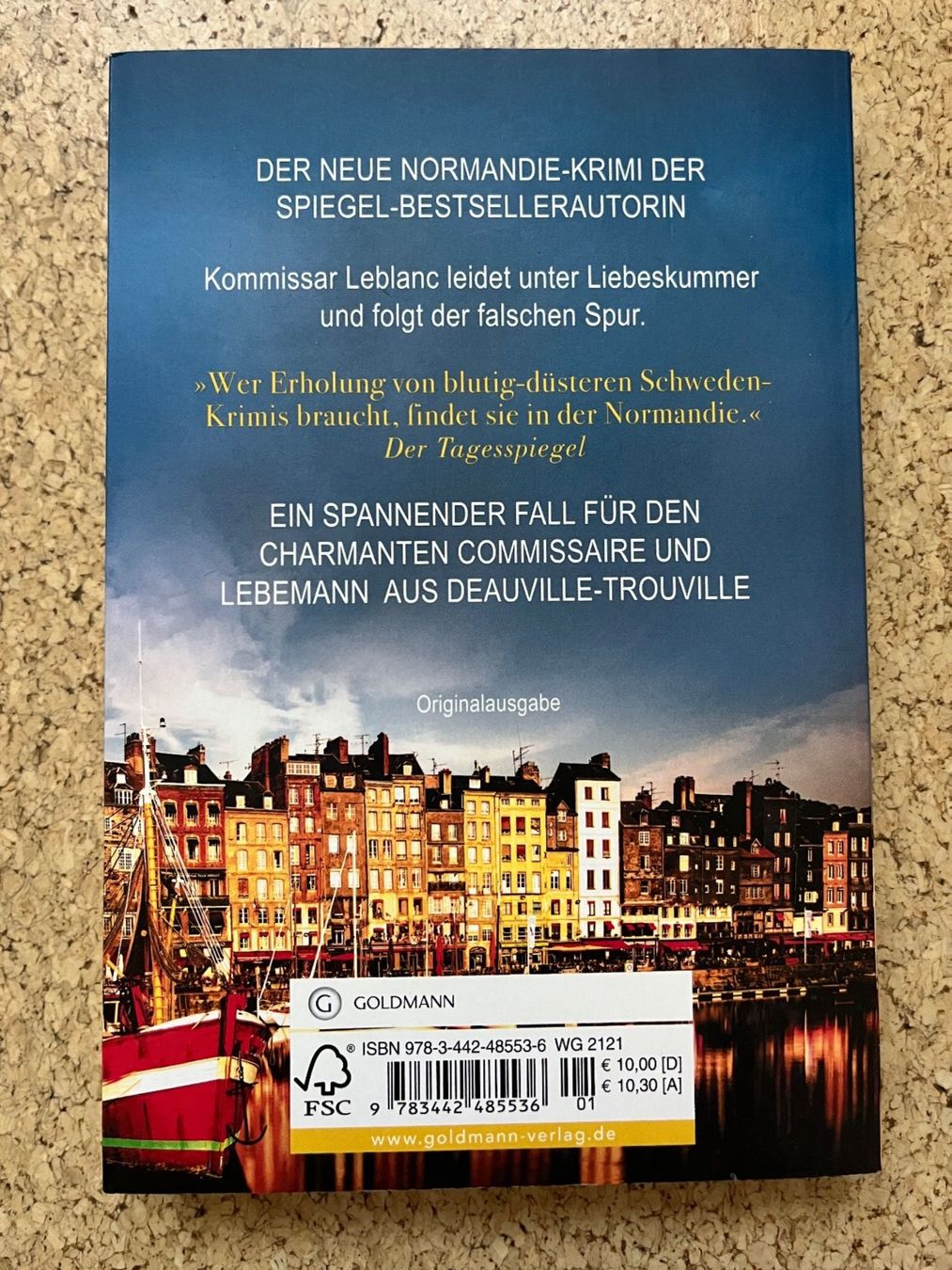 Libri: Buch "Falsche Austern" mit Kommissar Leblanc von C. Simon – Usato da Grosswangen venduto da Vita500 1