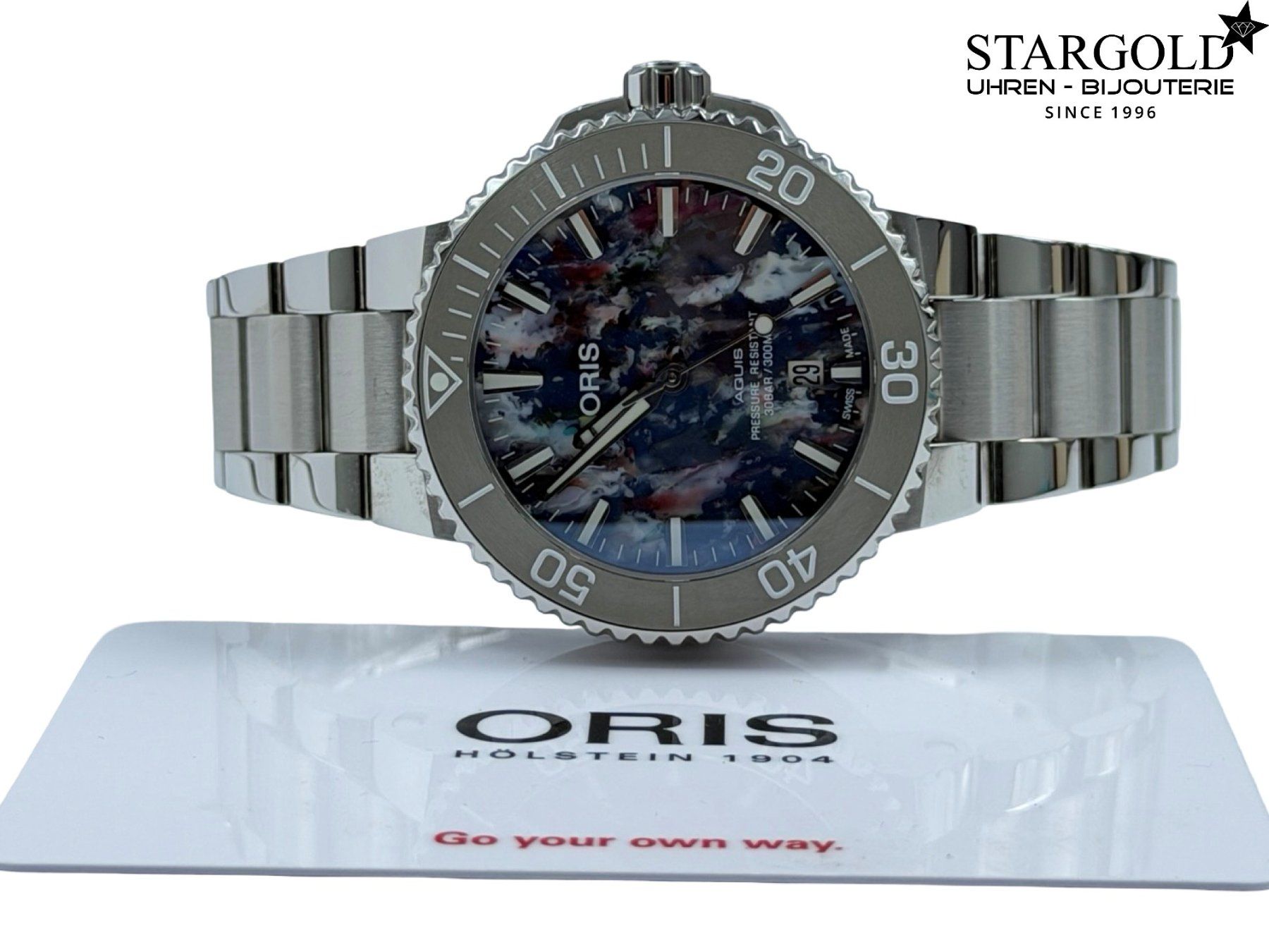 Oris Uhren: Oris Aquis Date Upcycle - 	01 733 7766 4150 – Gebraucht aus Zürich von Stargold-Uhren 8