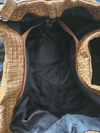 Sac à main en cuir Lucca Baldi tressé 👜