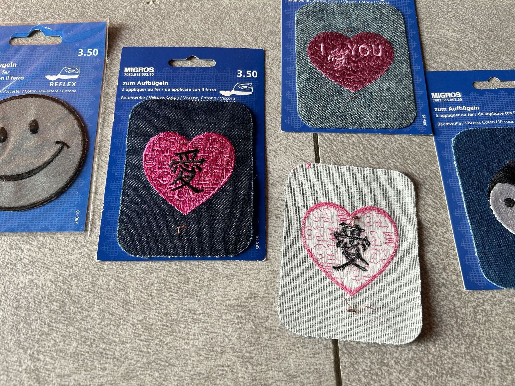 Toppe: Lot 5 Patch Zum Aufbügeln - NEU – Nuovo (secondo la descrizione) da Arbedo venduto da nadia1973 2