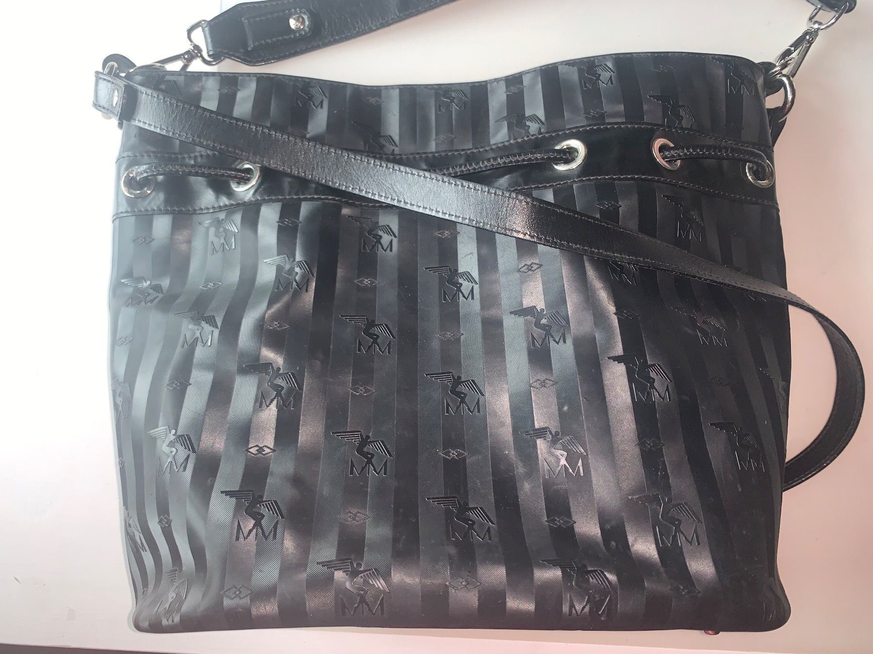 Maison Mollerus Borse da donna: Maison Mollerus schwarz/silber – Usato da Tuggen venduto da Tantas 1