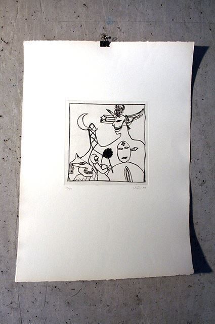 Dipinti: HANS SCHÄRER (Schweiz, 1927-1997) – Usato da Bern venduto da Arting 3