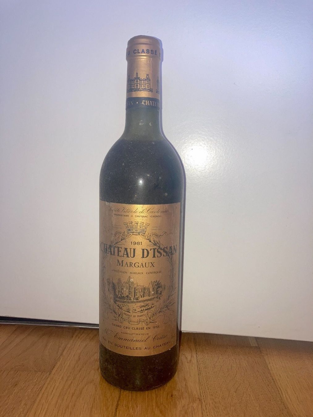 Wein: Château D‘Issan 1981 – Neu und originalverpackt aus Bern von Spomme 1