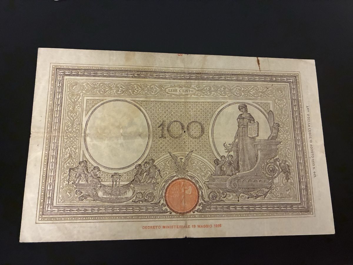 Banconote: 50 Lire 1942  – Usato da Dällikon venduto da Woldbanknoten 2