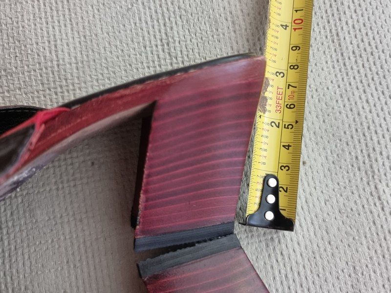 Damenschuhe: DONALD J PLINER Slipper, LEDER, rot, Gr 9 – Gebraucht aus Basel von Mamaree 6