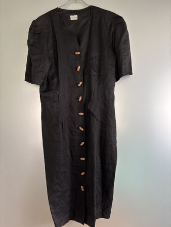 Elegantes Sommerkleid von Betty Barclay, Gr. 40, Schwarz