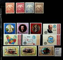 BARBADE TIMBRES NEUFS** 1938 + 1975-81./AV 52