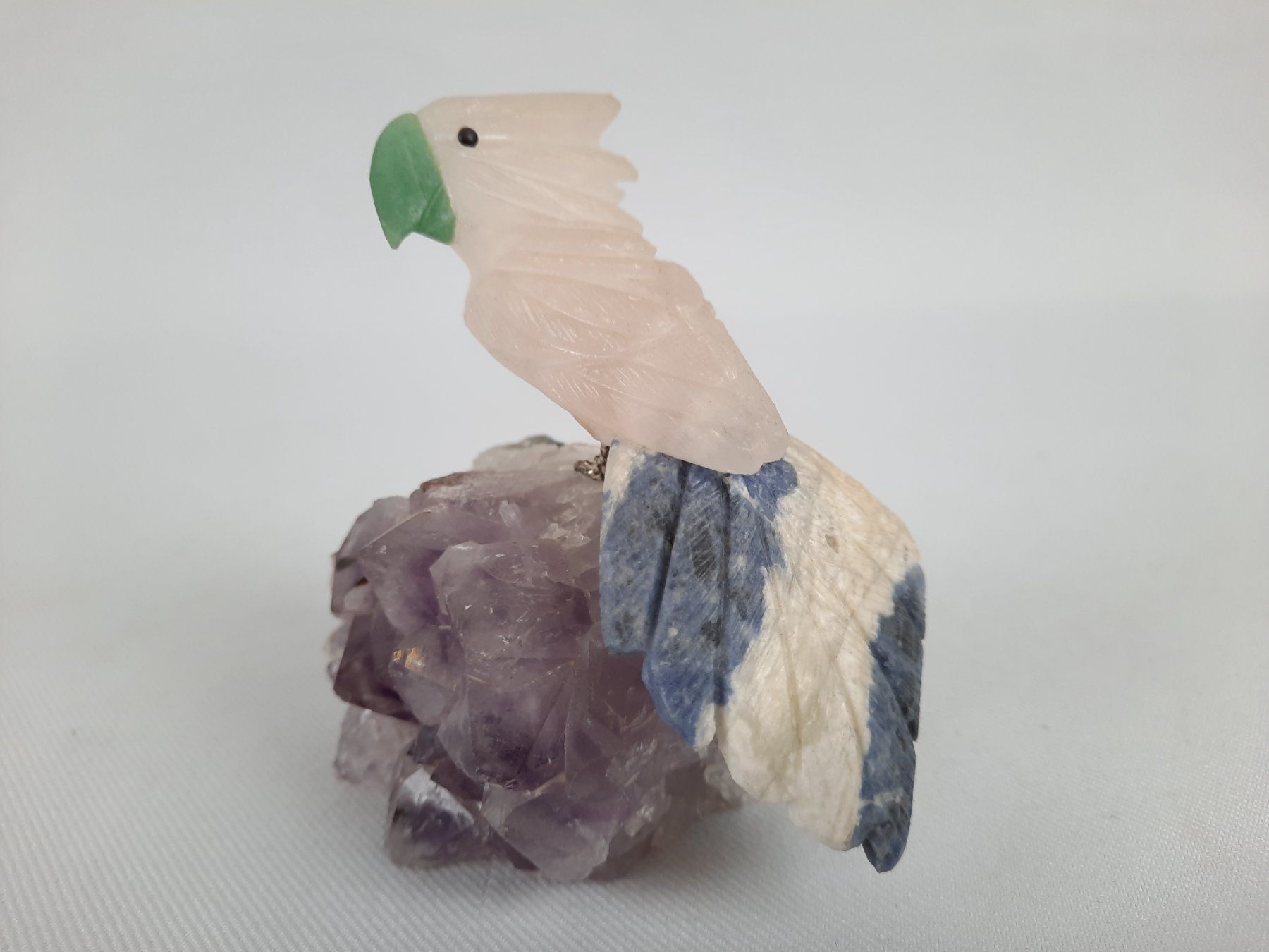 Minerali & Pietre curative: 4 Vögel auf Amethyst – Usato da Beinwil am See venduto da Restwert_Beinwil 7