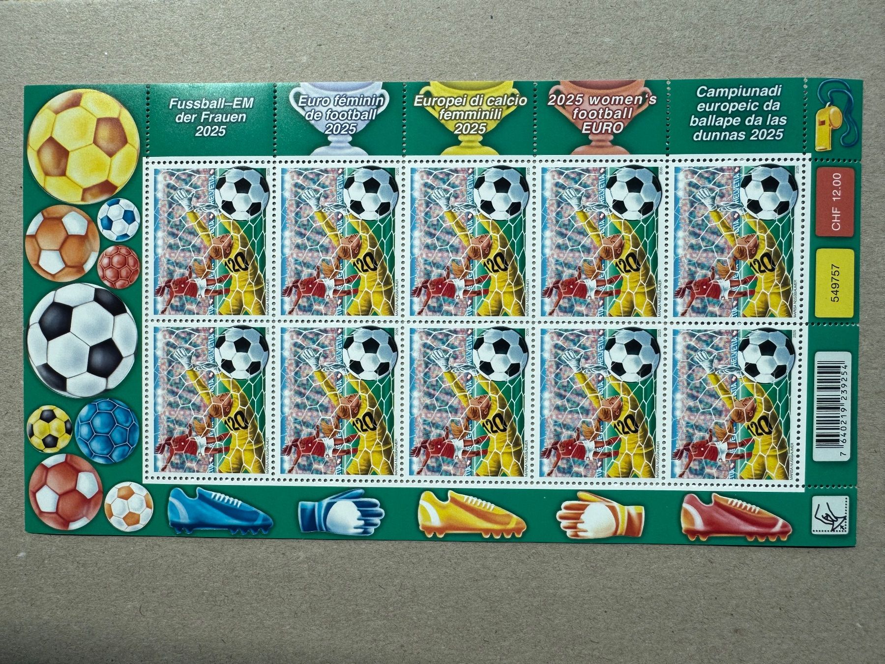 Tiro con l'arco: Bogen "Frauen Fussball-EM" 2025 ** – Nuovo (secondo la descrizione) da Urtenen-Schönbühl venduto da Blaumax59
