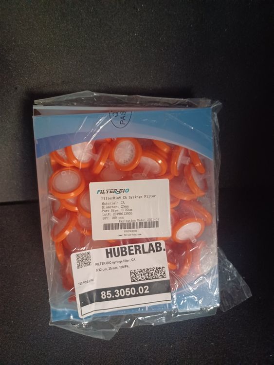 StonyLab 10er-Pack Sterile Spritzenfilter – Nylon 66, 0,22 µm Poren, 25 Mm Ø – Einzeln Verpackt – Für Proteinhaltige Lösungen, Medien & Puffer Im Labor