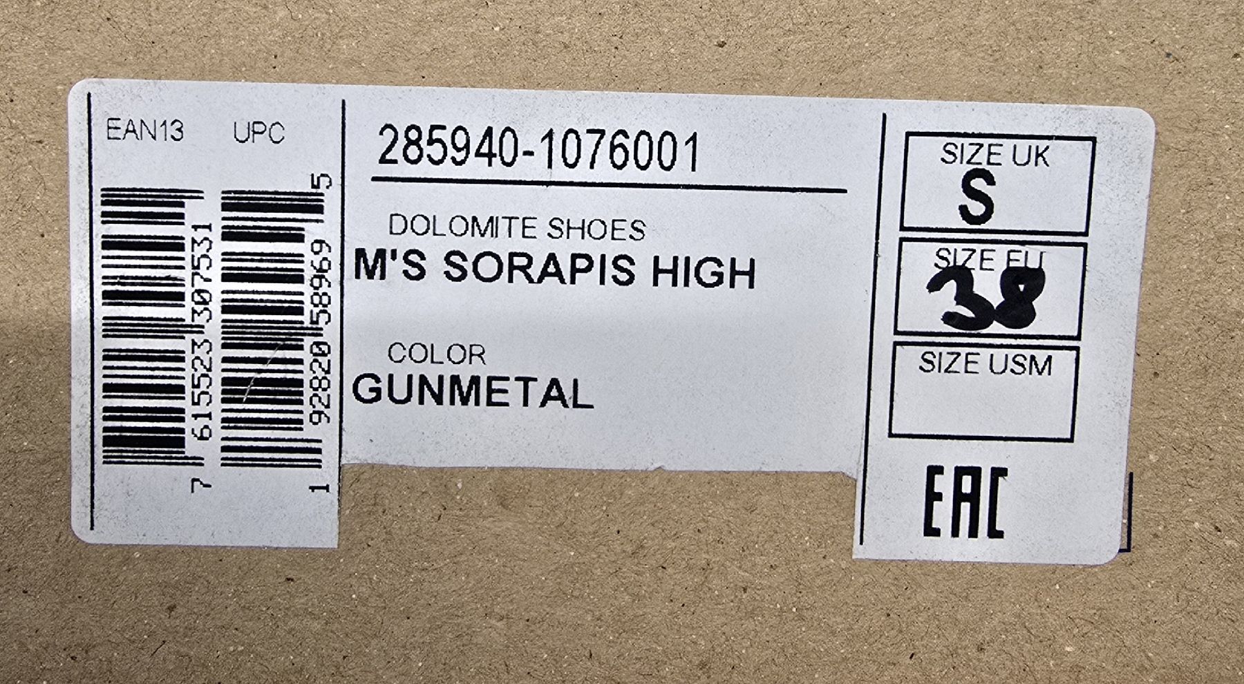 Dolomite Damenschuhe: Chaussures neuves Dolomite Sorapis, taille 38 – Neu und originalverpackt aus Sugiez von factorysportoutlet 5