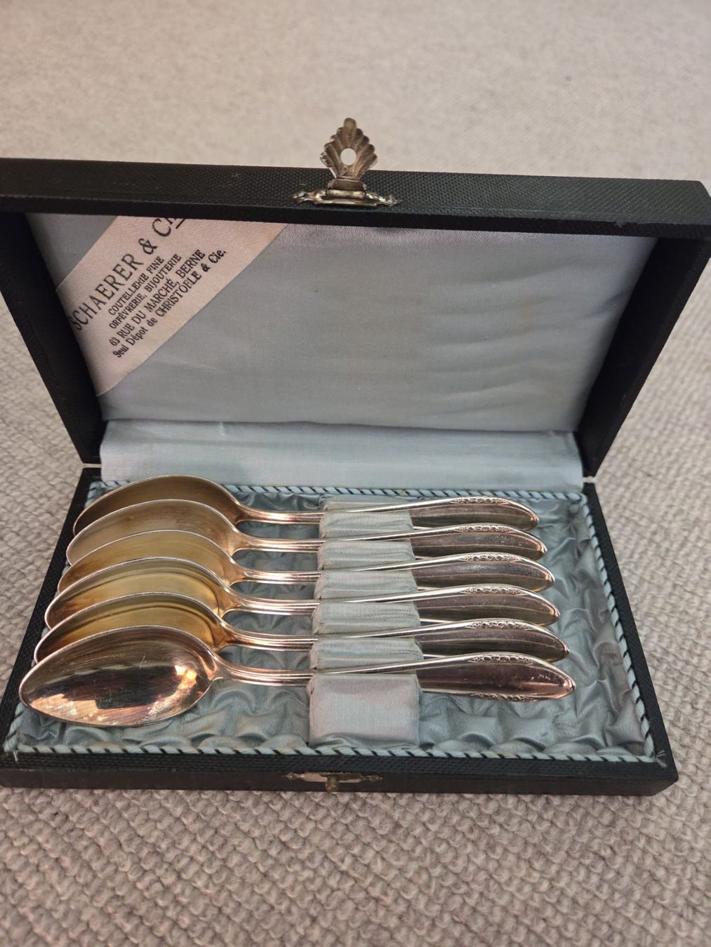 Set di posate: 4 versilberte Besteck-Sets – Usato da Münchenbuchsee venduto da UrsSchnyder 1