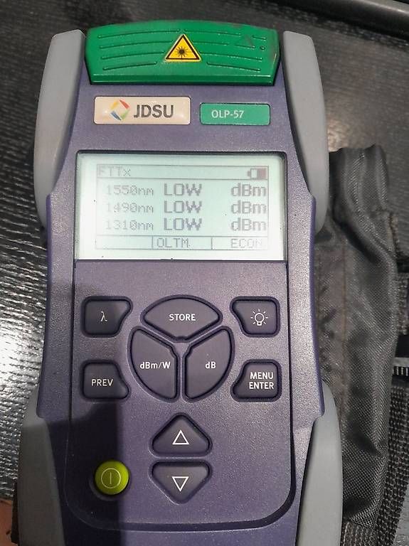 Mesurer: Pegelmessgerät für Singlemode Glasfasersysteme – D'occasion à Ossingen par BCM-40