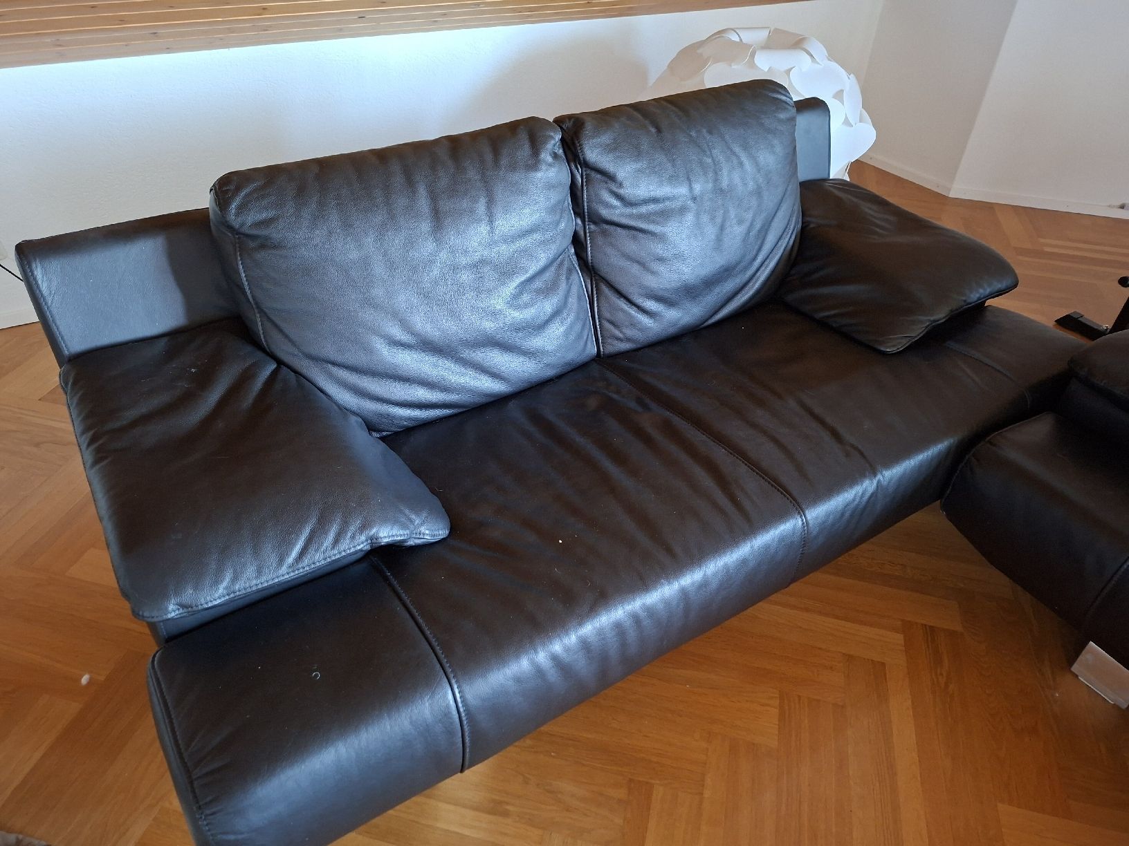 Divani: Echtledersofa schwarz – Usato da Ruswil venduto da kusiwyss 2