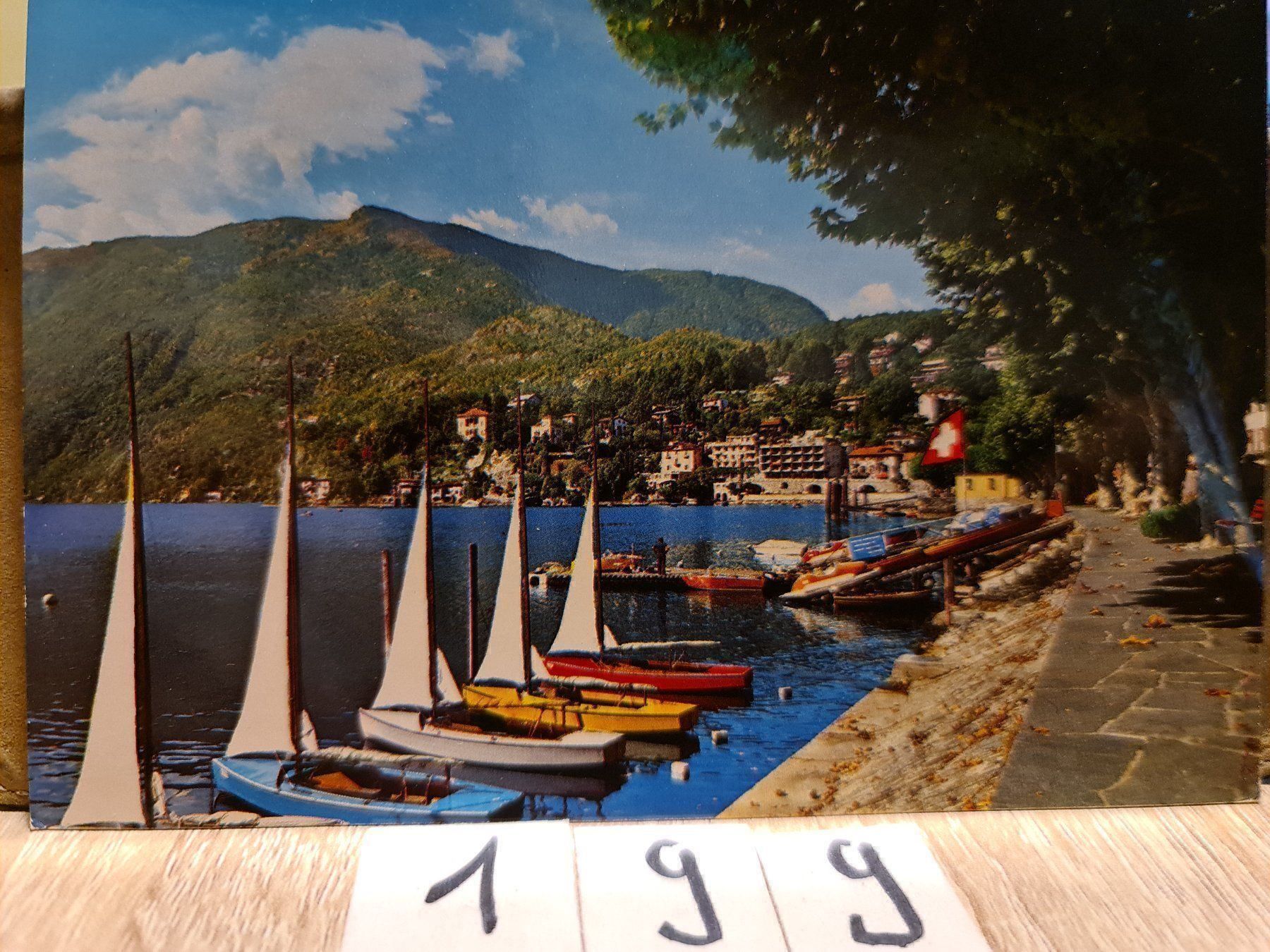 Ansichtskarten: Ansichtskarte Ascona Lago Maggiore 1979 – Gebraucht aus Dintikon von Vexi
