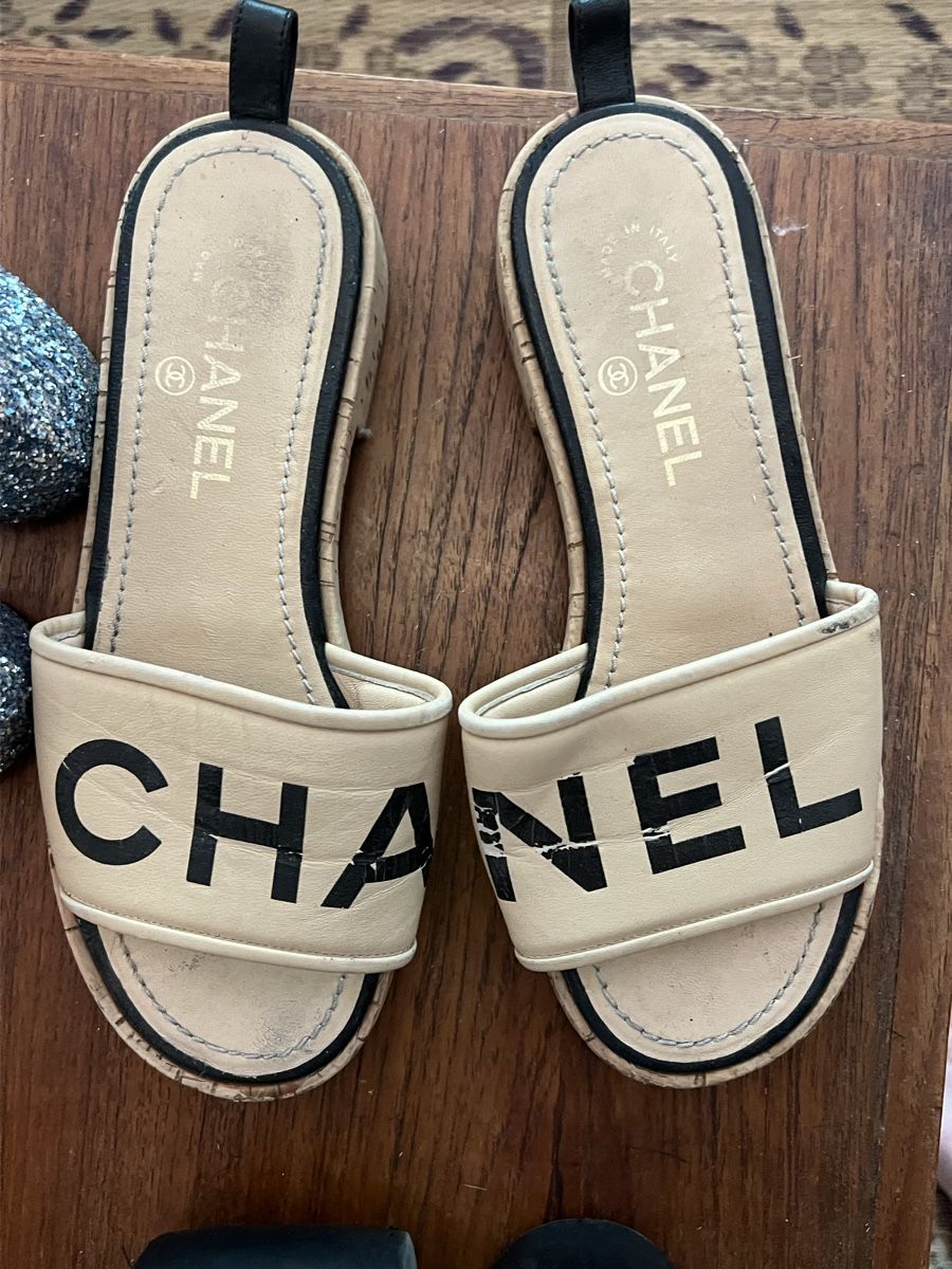 Scarpe da donna: Original Chanel slippers – Usato da Zürich venduto da Eminata_Ella