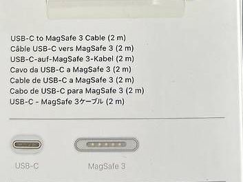 Apple Cavi: Câble de recharge USB-C to MagSafe3 Apple – Nuovo (secondo la descrizione) da Mézières FR venduto da mau_66fm 1