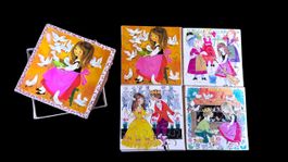 Penelope MultiPuzzle 4x15 pces Teile Cendrillon Aschenputtel