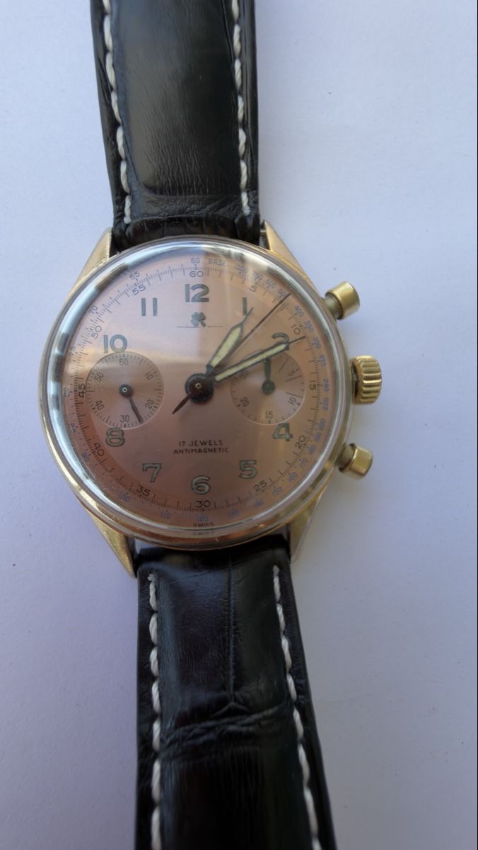 Swiss Orologi: Schweizer Chronograph Uhr 38 mm  – Usato da Zürich venduto da Fidel59 1