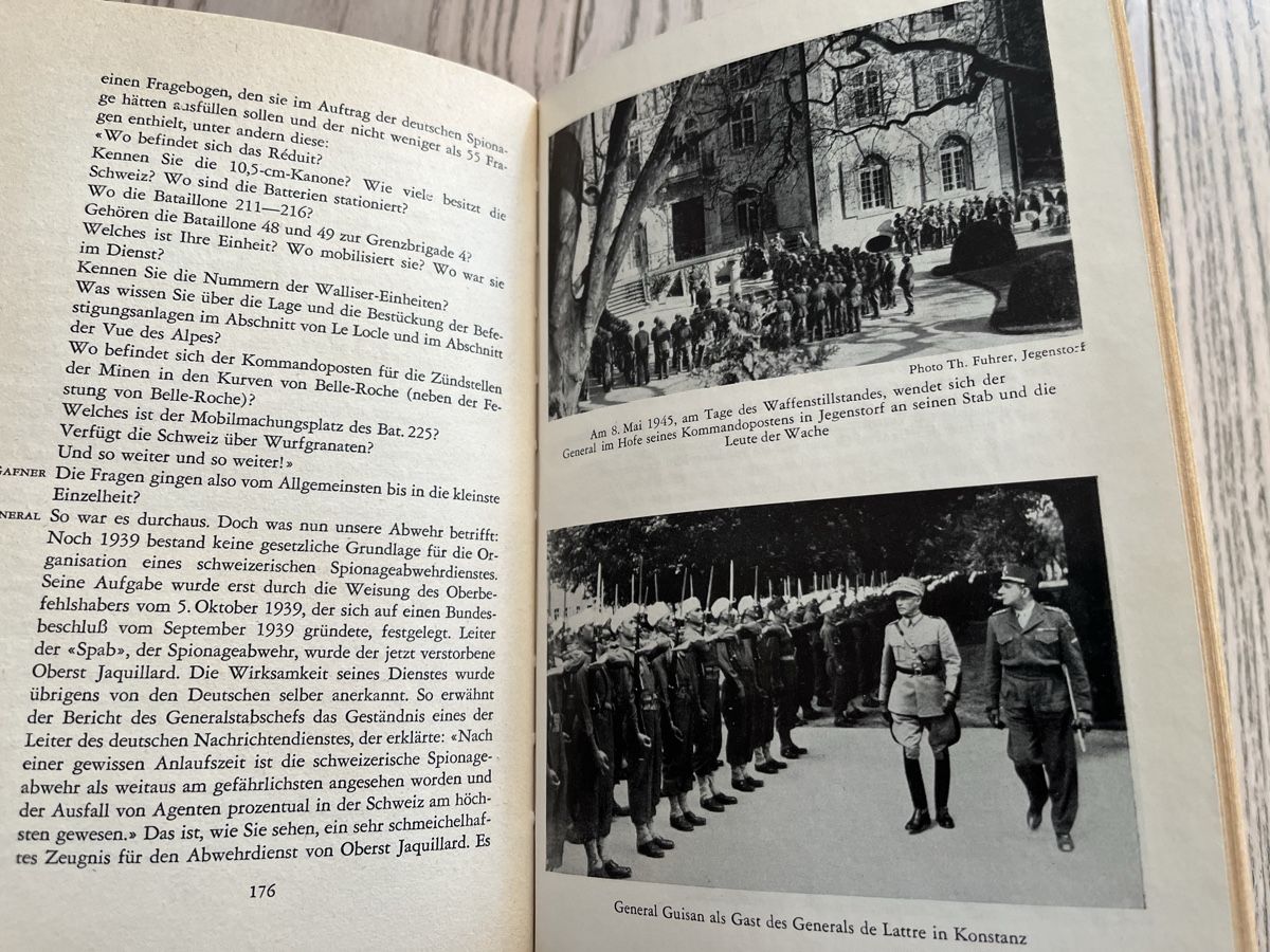 Libri: General Guisan - Gespräche (1953) – Usato da Romanshorn venduto da Apfelschuss 4