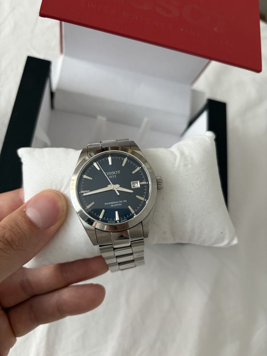 Tissot Uhren: Tissot Automatic Uhr 41mm Blau – Gebraucht aus Basel von bar_m8y6