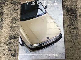 Opel Vectra Verkaufsprospekt 14 Seiten August 1988