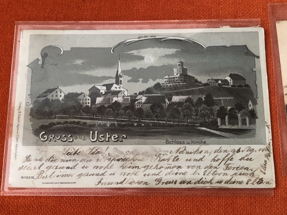 Cartoline postali: 3 uralte AK aus USTER - selten ! – Usato da Lufingen venduto da Rac0 2