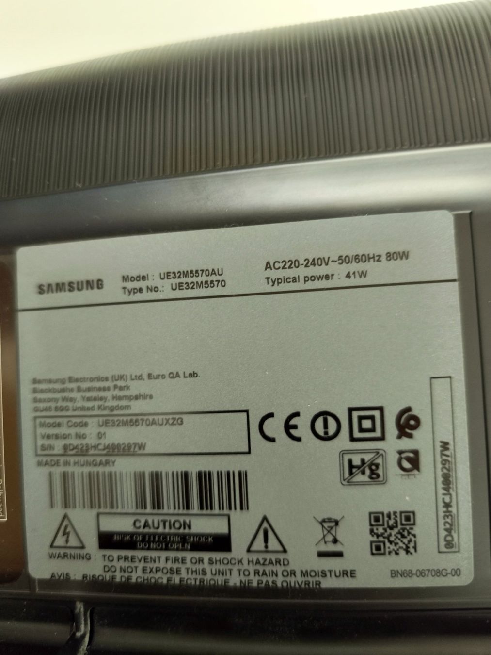 Samsung Televisori: Samsung 32" TV – Usato da Winterthur venduto da Papabear1 4