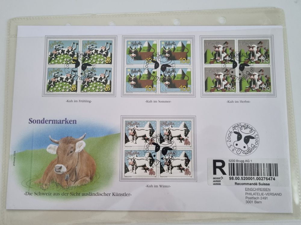 4er Set Ordnerrücken-Aufkleber – Kühe Design, Für Standard-Ordner (7,5/8 Cm), Inkl. Beschriftungsetiketten