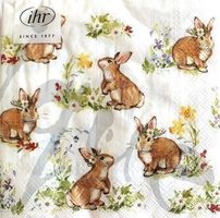 Serviette sweet lovely bunnies (1264) 2Stk.
