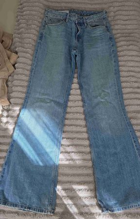 Damen Jeans Hose blau Bootcut Schnitt gebraucht