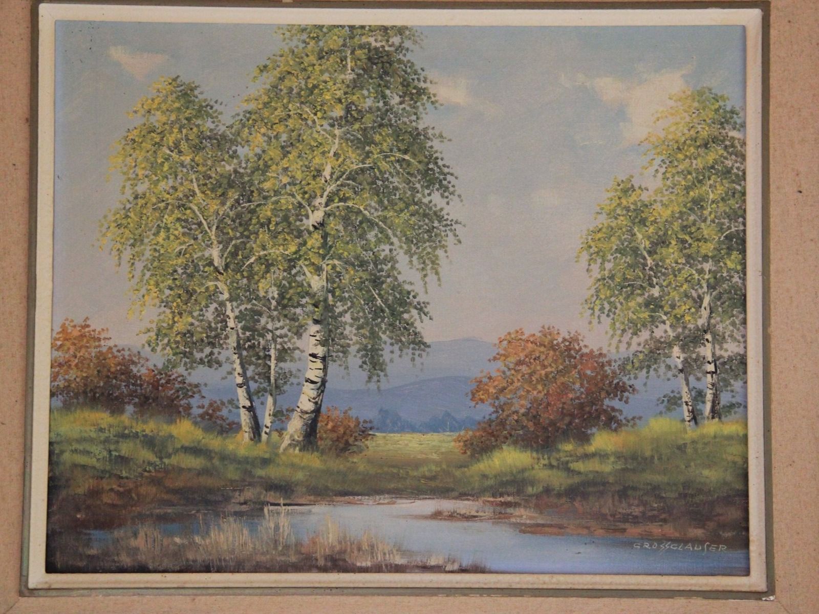 Tableaux: Oelgemälde von Grossglauser – D'occasion à Niederdorf par Daddy07 1