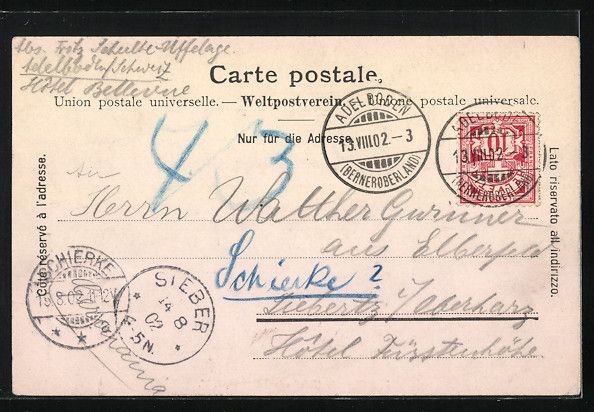 Cartes postales: Adelboden, Engstligenalp, Bergpanorama – D'occasion à Berlin par bartko-reher 1