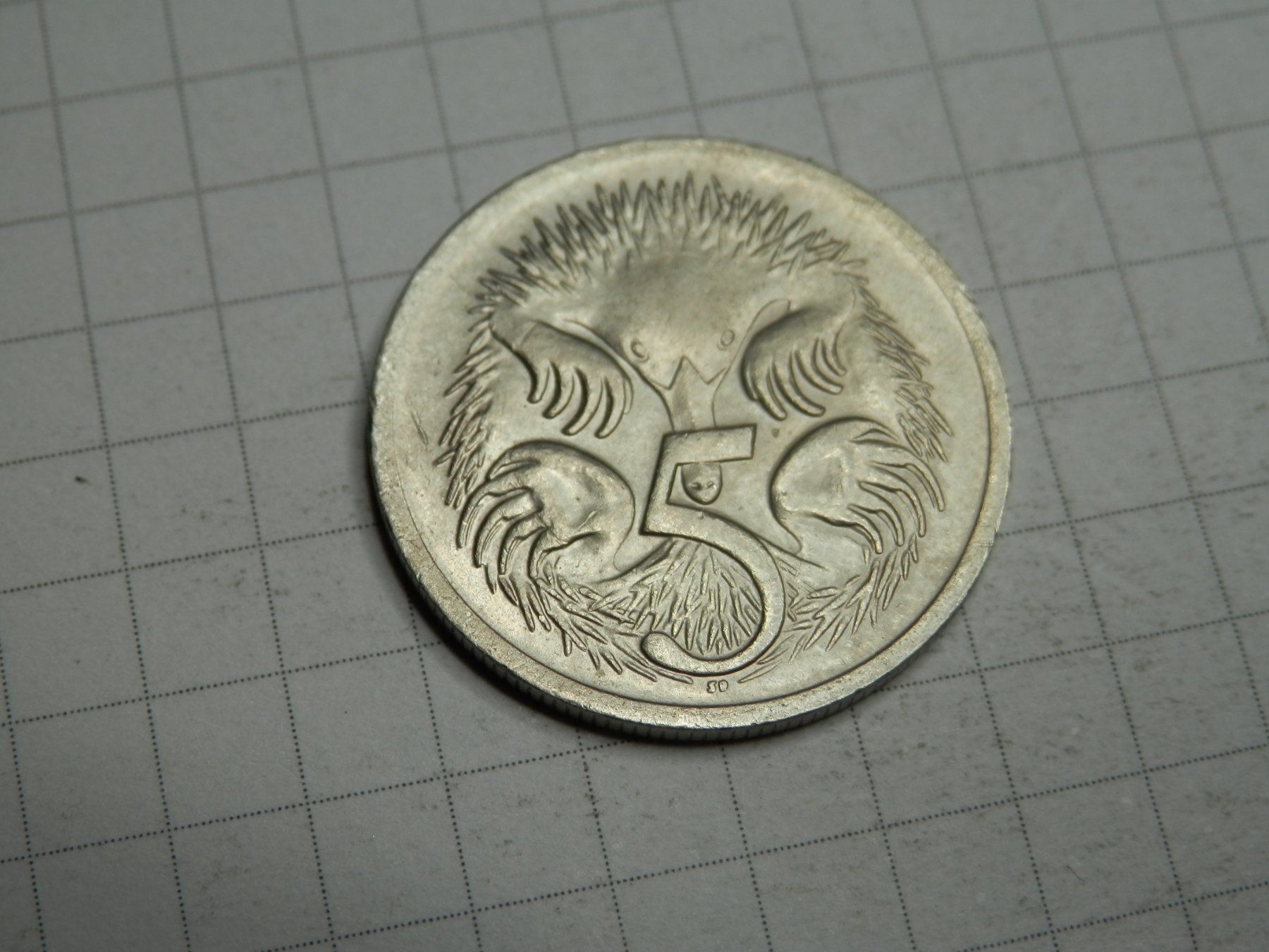 Tutti le monete: Australien 5 Cent, 1968 – Usato da Weiach venduto da weiach81 1