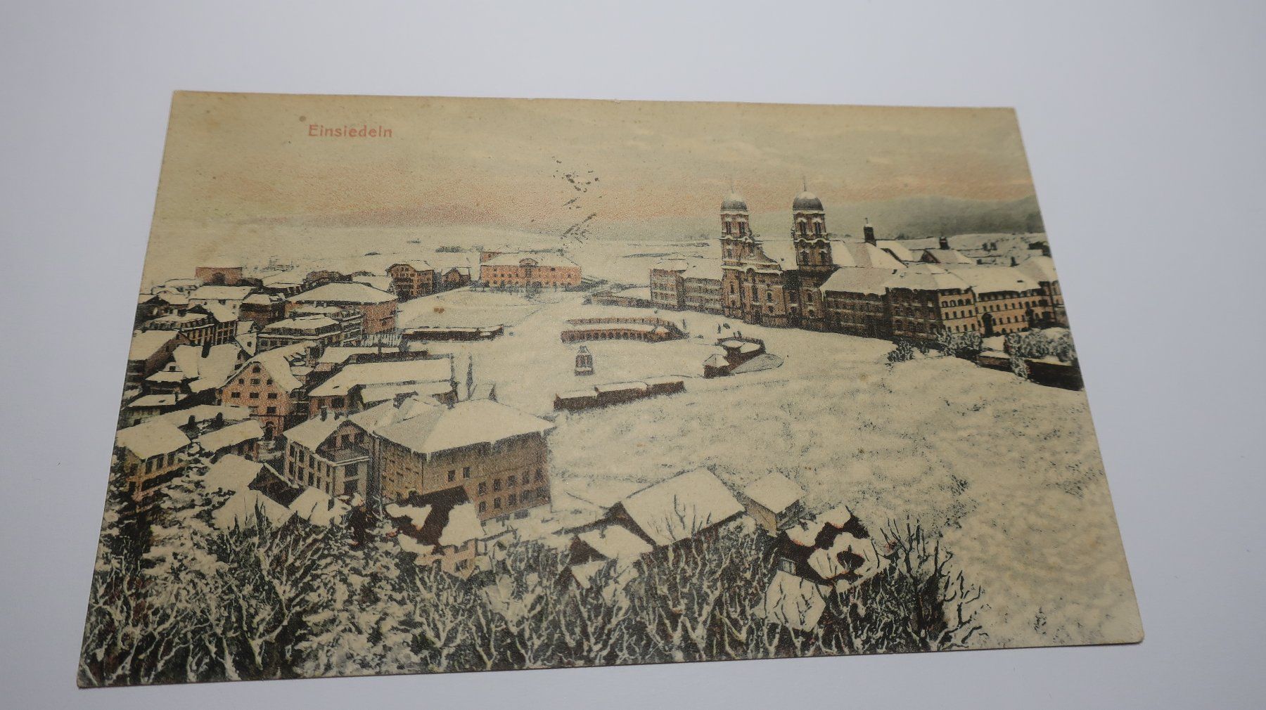 Cartoline postali: Einsiedeln  1908 – Usato da Cormoret venduto da Pascalll2001 1
