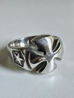 Silverstar Casting Co. Herren Ring / 925er „Malteser Kreuz“