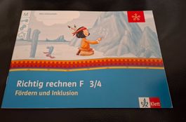 Mathematik Heft Richtig rechnen  3/4 Klett