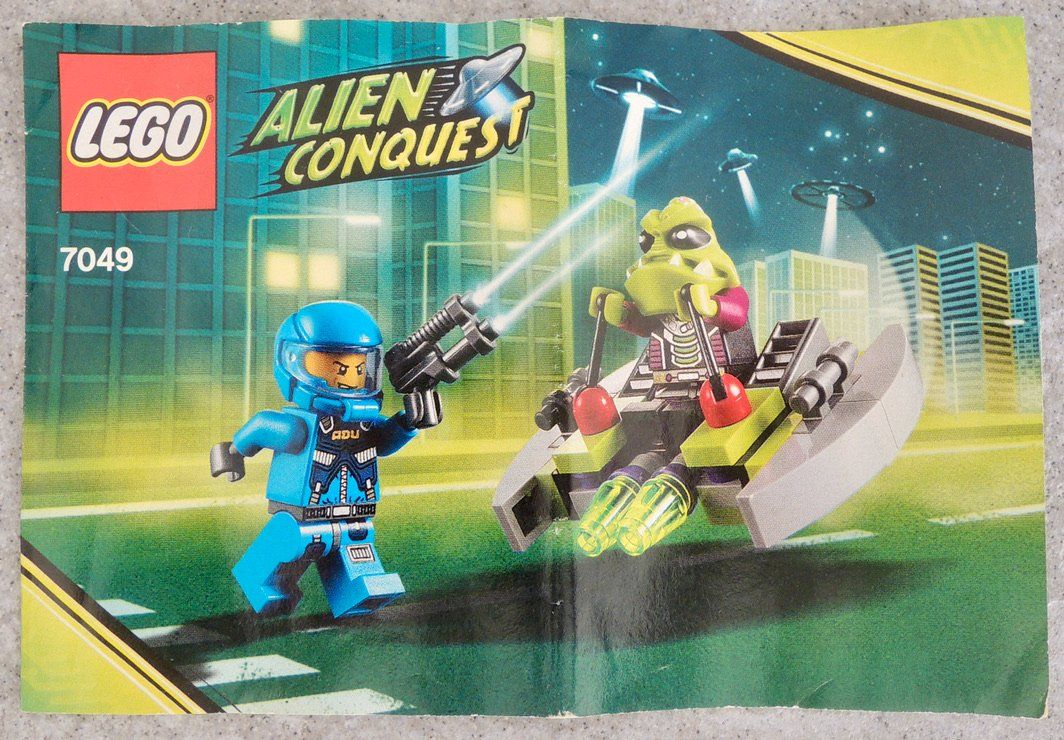 Lego Baukästen: Lego Alien Conquest 7049: Kleines Raumschiff – Gebraucht aus Gebenstorf von  3