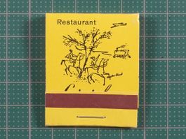 Lausanne, Restaurant LERESCHE, alte Zündhölzer (komplett)