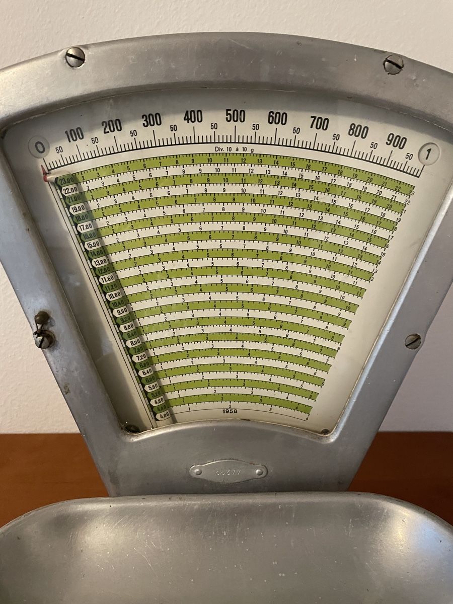 Busch Bilance e pesi: Busch Waage Typ 420, 1958, gebraucht – Usato da Gelterkinden venduto da highfligh 1