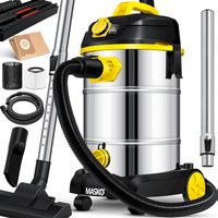 MASKO Nass Trockensauger HEPA 1800W 30L